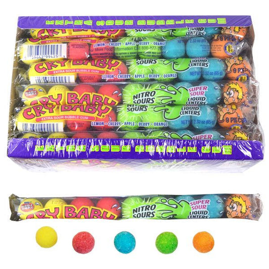 Cry Baby Gum Sour Nitro 24 Count