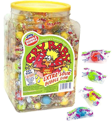 Cry Baby Sour Gum 240ct