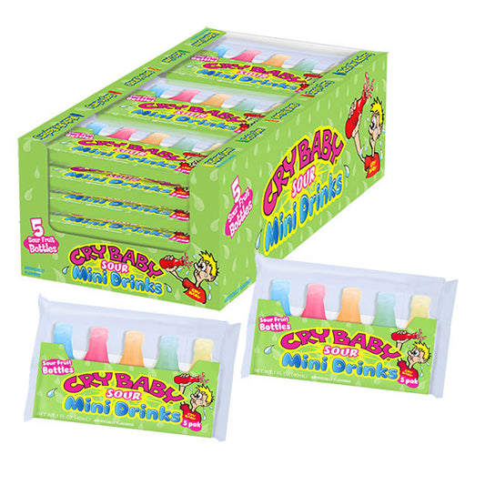 Cry Baby Sour Mini Drinks 18 Count