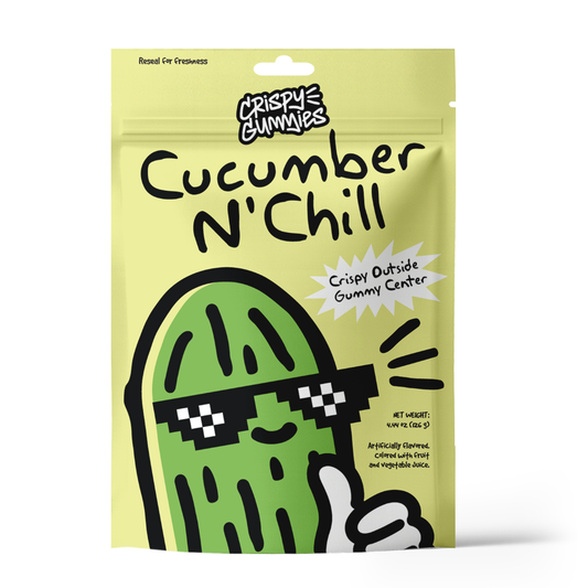 Crispy Gummies Cucumber N' Chill - 4.44oz