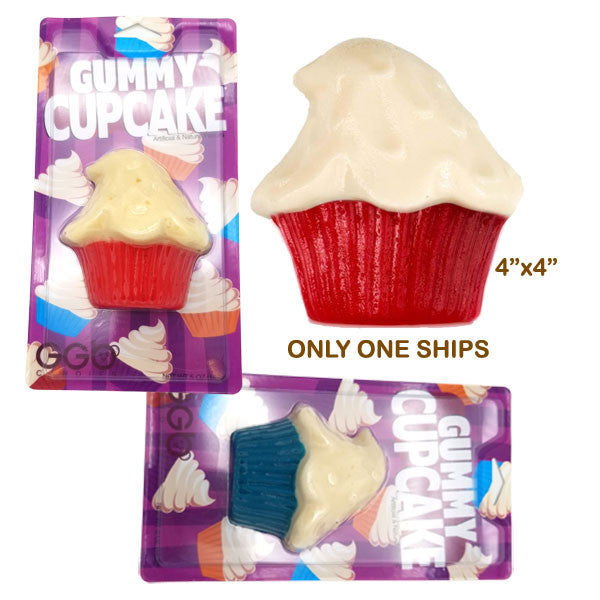Gummy Cupcake Candy Large