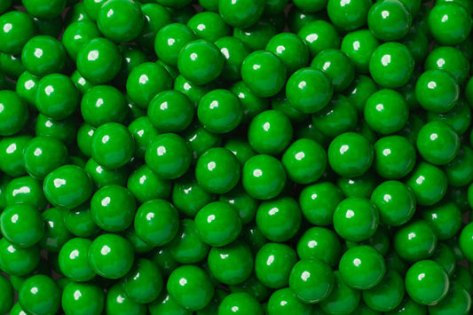 Dark Green Mini Chocolate Balls 2lb Sixlets