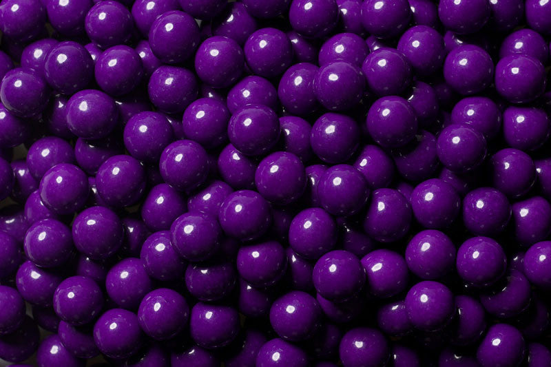 Dark Purple Mini Chocolate Balls 2lb Bag Sixlets