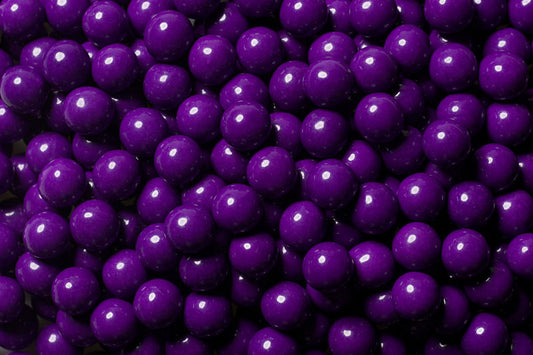 Dark Purple Mini Chocolate Balls 2lb Bag Sixlets