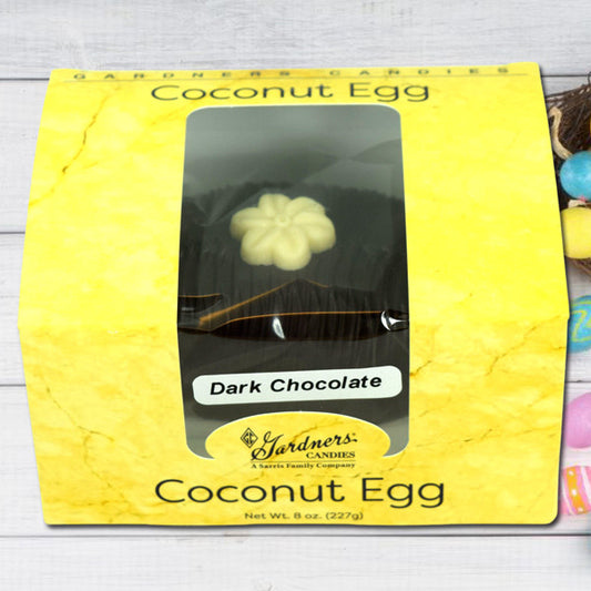 Gardner's Dark Chocolate Coconut Egg