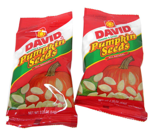 David's Pumpkin Seeds 12 Bags