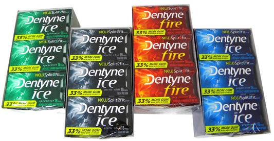 Dentyne Ice Sugarless Gum 9ct - Choose Flavor