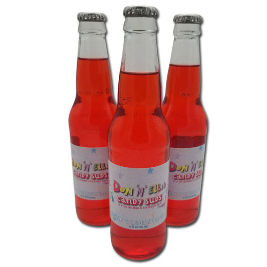 DOM N ELLAS SUDS STRAWBERRY SHOESTRING LIC