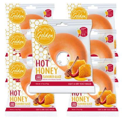Golden Hot Honey Glazed Donuts