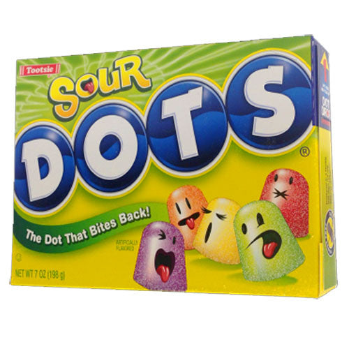 Dots Sour Candy Theater Size 7oz