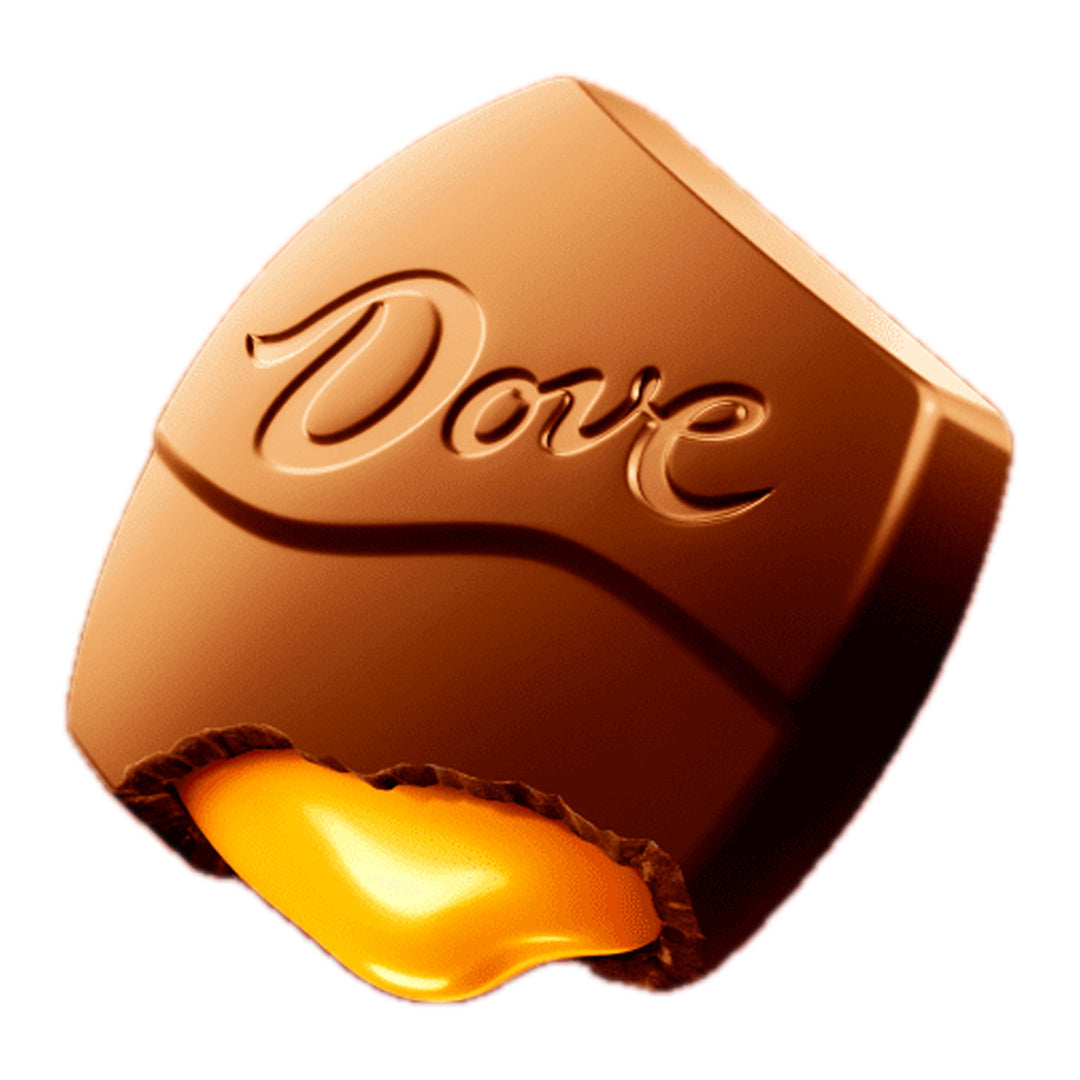 Dove Large Milk Chocolate & Caramel Promises - 2.75oz / 20ct