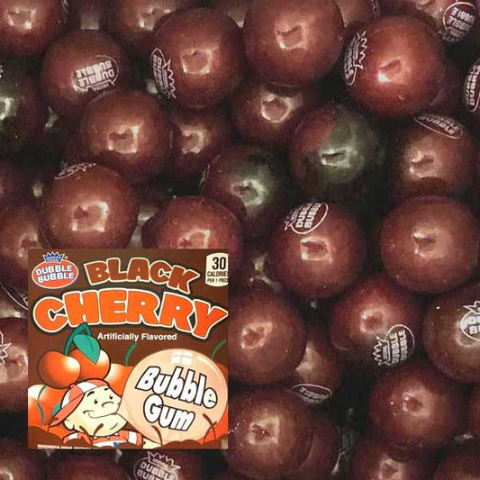 Dubble Bubble Black Cherry Gumballs 850 Count Bulk