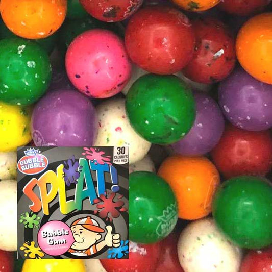 Dubble Bubble Splat Gumballs 850 Count Bulk