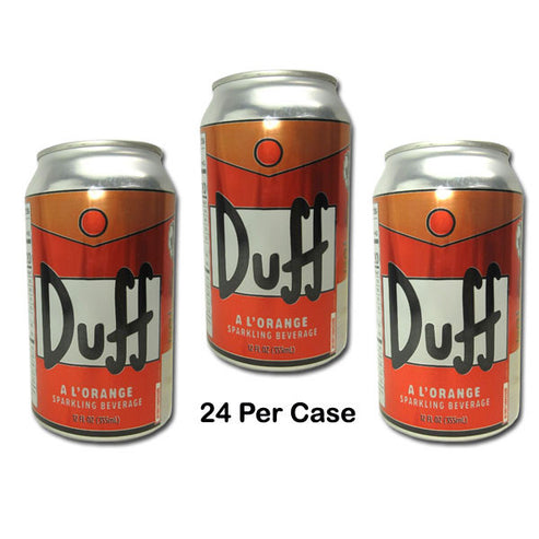 Duff A L'Orange Sparkling Beverage 12oz 24ct – Blair Candy Company