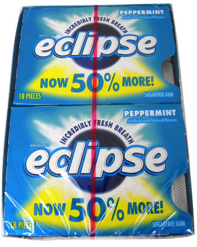 Eclipse Sugarless Gum 8ct - Peppermint