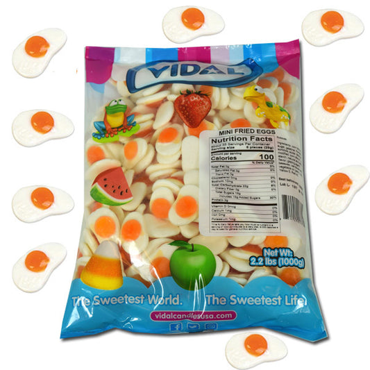 Gummi Mini Fried Eggs candies