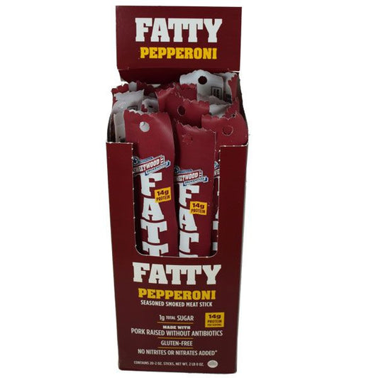 Fatty's Pepperoni Meat Sticks 20 Count