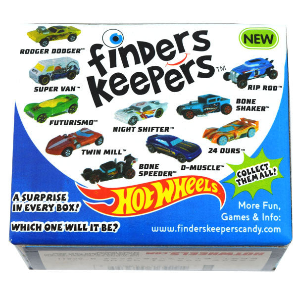 Finders Keepers Hot Wheel Egg Toy