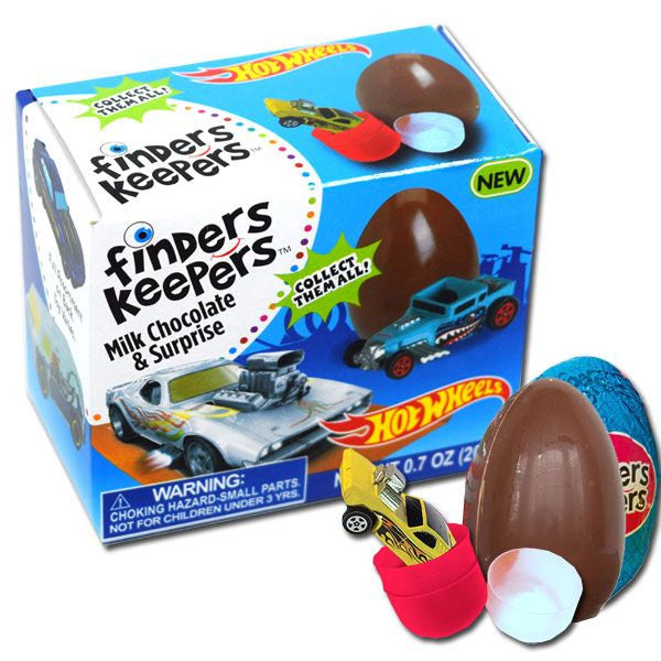 Finders Keepers Hot Wheel Egg Toy