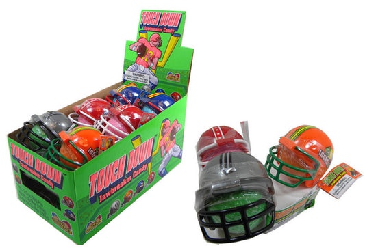 Football Helmet Jawbreaker Candy 12 Count