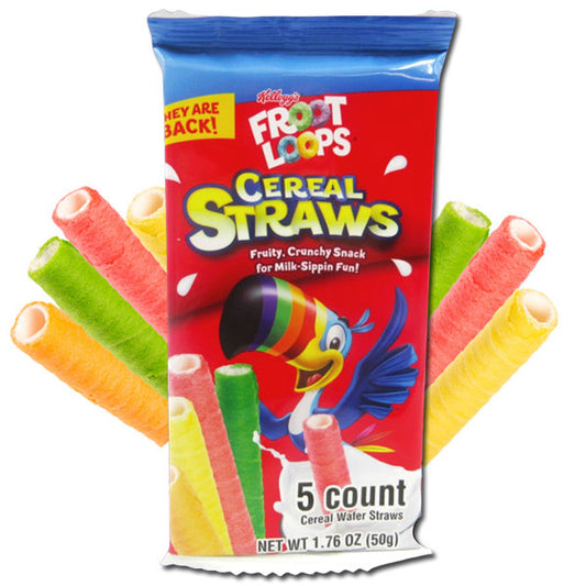 Froot Loops Cereal Straws