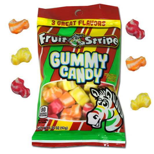 Fruit Stripe Gummy Candies