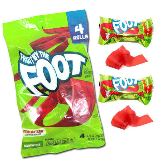 Fruit by the Foot Strawberry Tie-Dye - 3oz (4 pieces)
