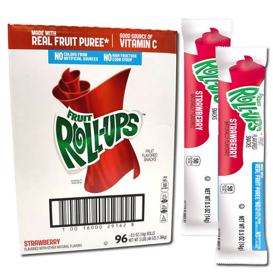 Fruit Roll-Ups Strawberry - 0.5oz / 96ct