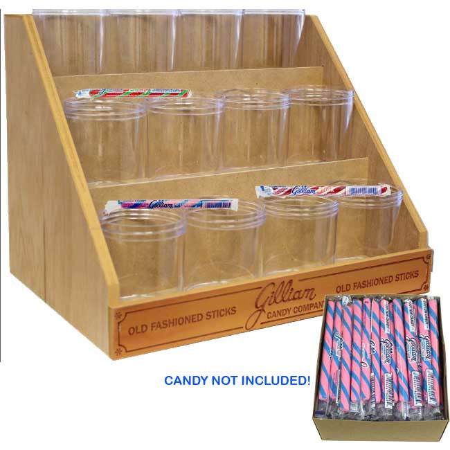 Gilliam Stick Rack & 12 Jar Dispenser