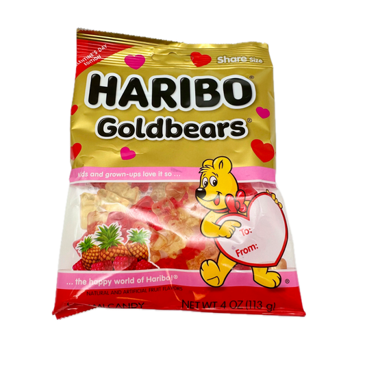 Haribo Gummi Bears Valentine's Day 4oz