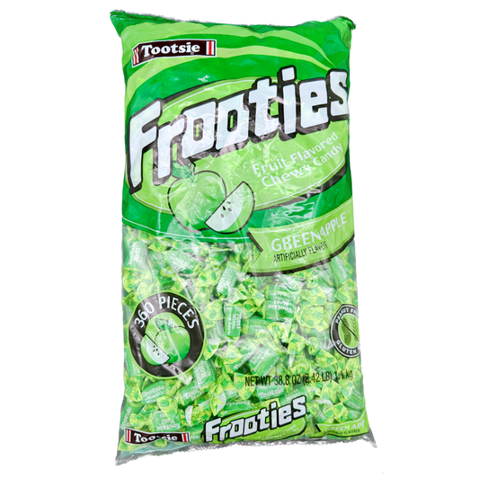 Green Apple Tootsie Frooties - 360ct