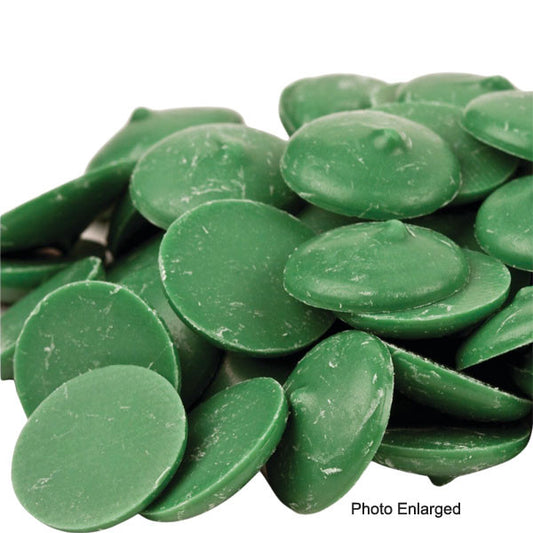 Dark Green Candy Melting Wafers 25lb Box