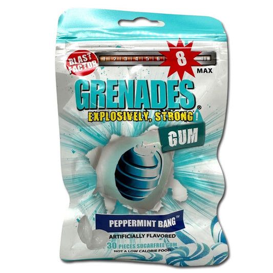 Grenades Peppermint Blast gum