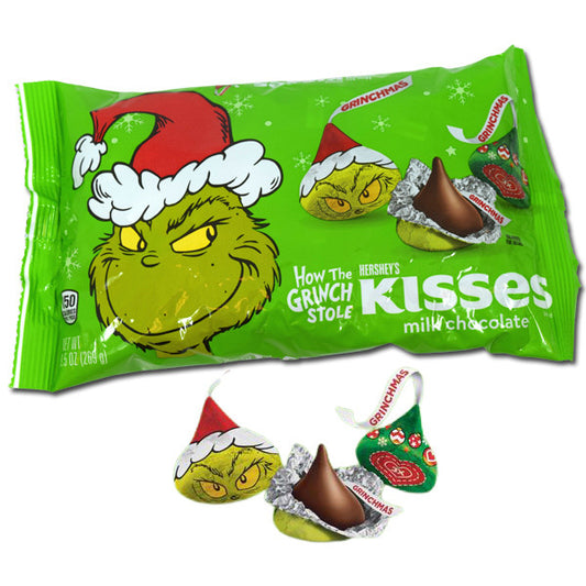 The Grinch Hershey's Kisses
