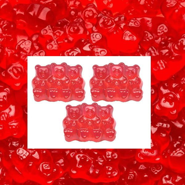 Gummi Bears Strawberry 5lb Bag