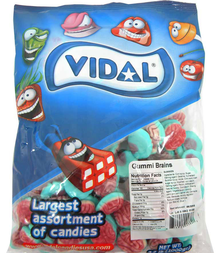 Gummi Brains - 2.2lb