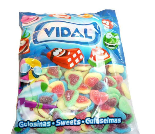 Valentines Day Gummi Hearts Sugared
