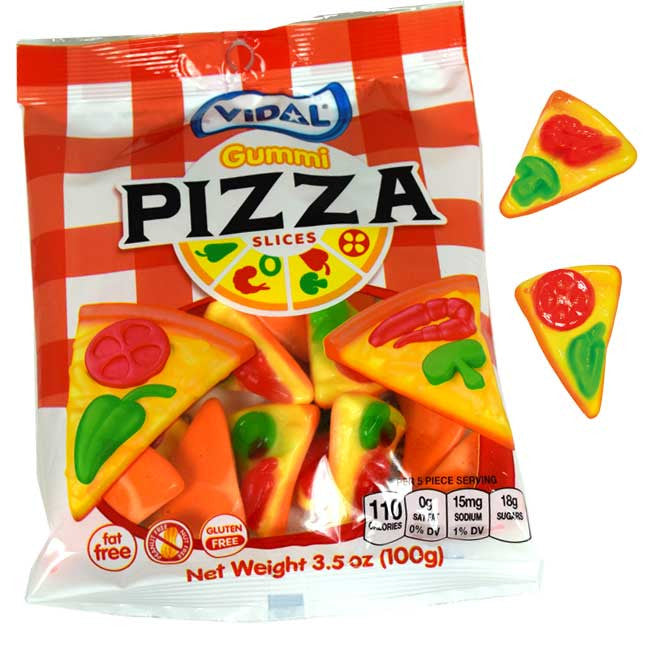 Gummi Pizza Slices 3.5oz Bag