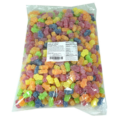 Gummi Sour Blockheads Candy 4.4lb