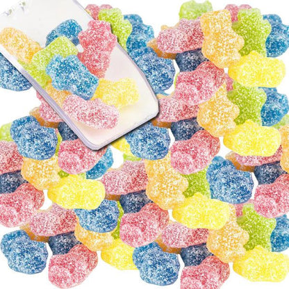 Gummi Sour Blockheads Candy 4.4lb
