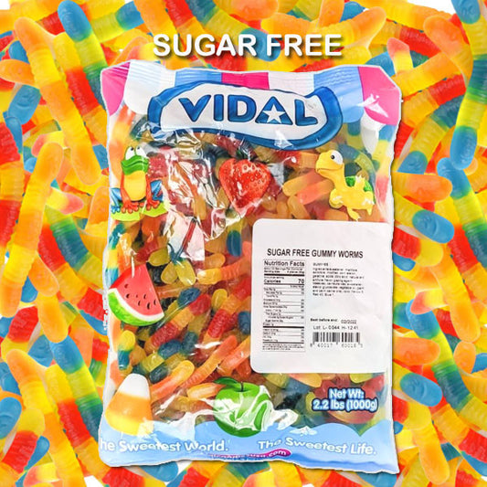 Gummi Worms Sugar Free