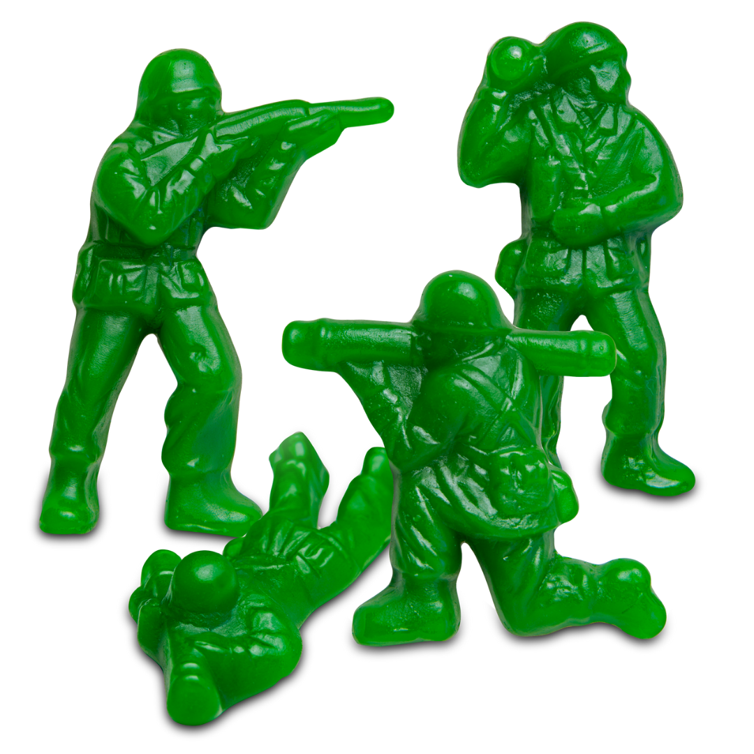 Gummi Green Army Men - 5lb