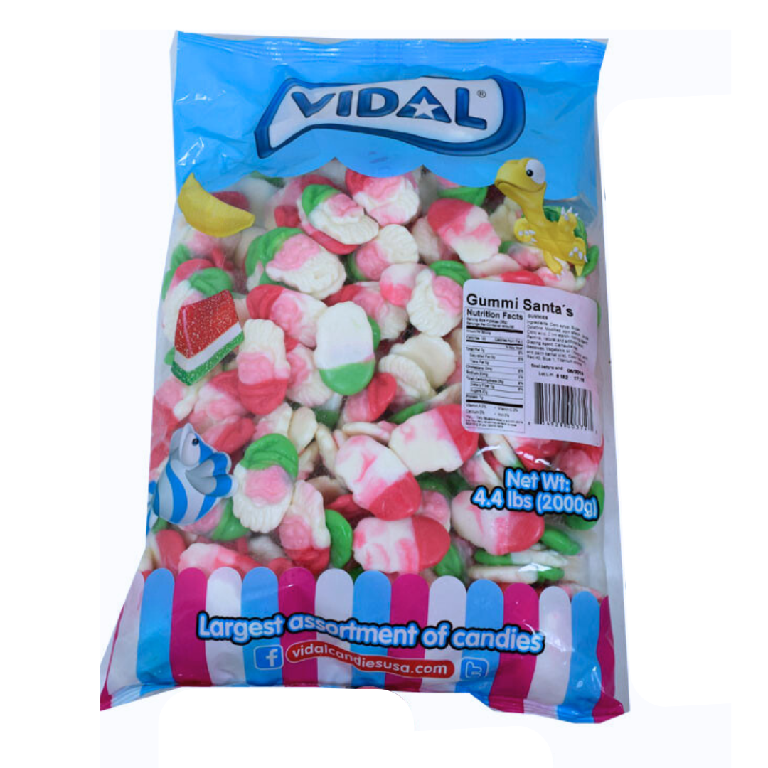 Vidal Gummi Santas - 4.4lb