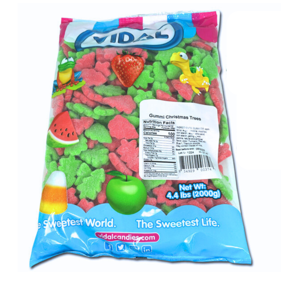 Vidal Gummi Christmas Trees - 4.4lb