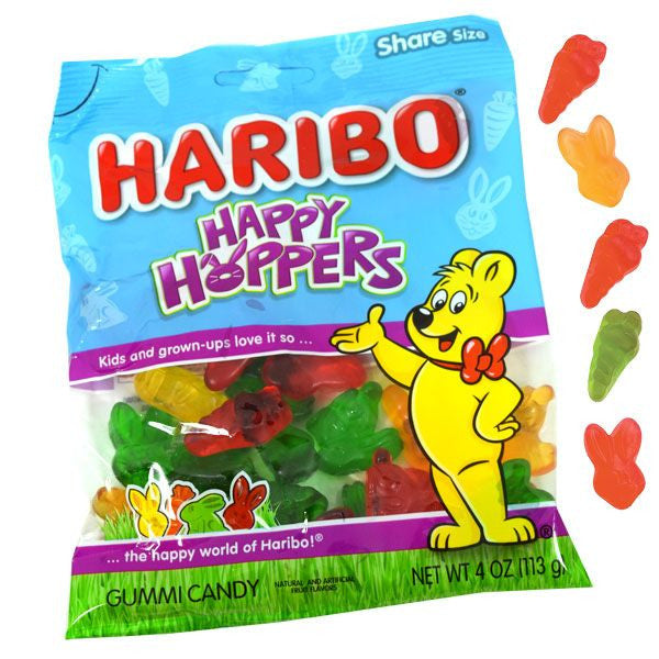 Haribo Happy Hopper Gummies - 4oz