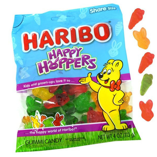 Haribo Happy Hopper Gummies - 4oz