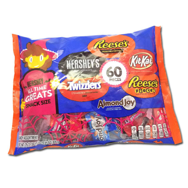 Hershey's All Time Greats + Twizzlers 60 Count