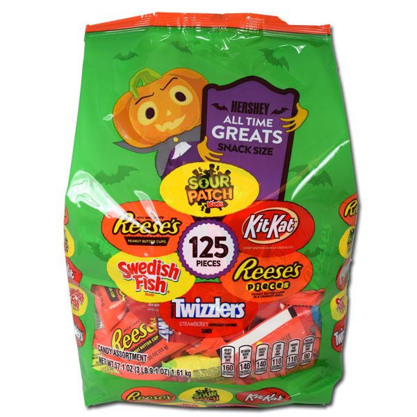 Hershey's All Time Greats Assorted 125 Count