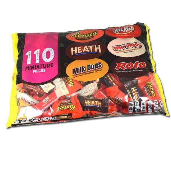 Hershey's Assorted Chocolate Bars 110 Count