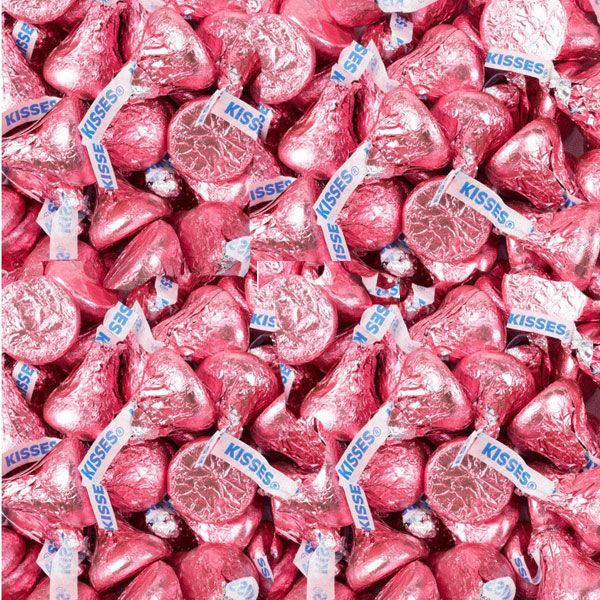 Hershey's Kisses Pink 5lb Bag